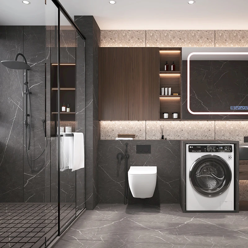 Su geçirmez PVC Vanity Dolabı